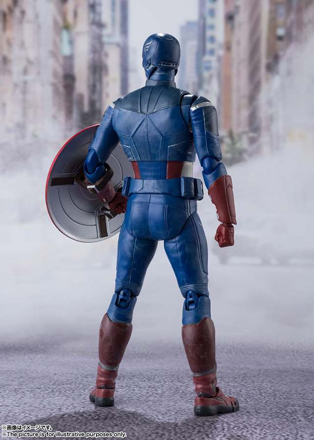 Avengers Assemble Captain America Shf