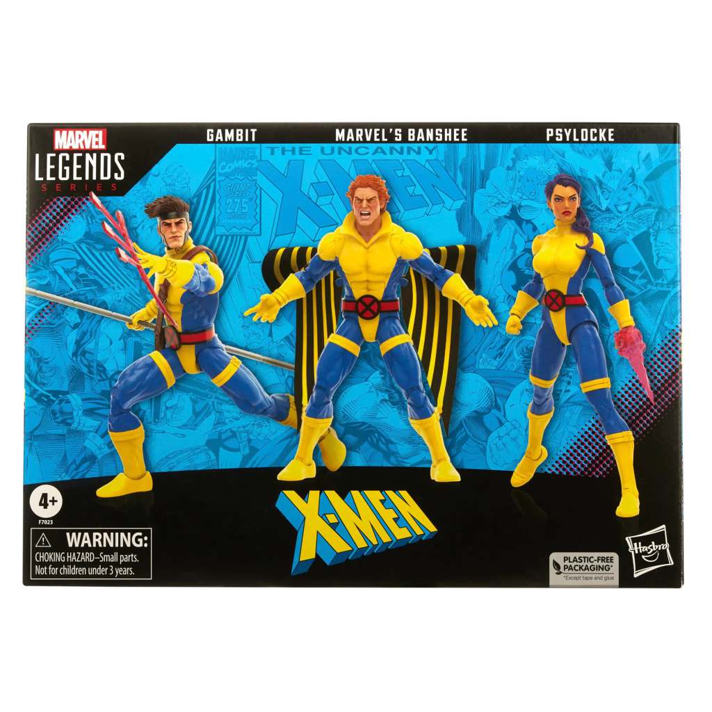 Ml X-Men Banshee Gambit &amp; Psylocke Af