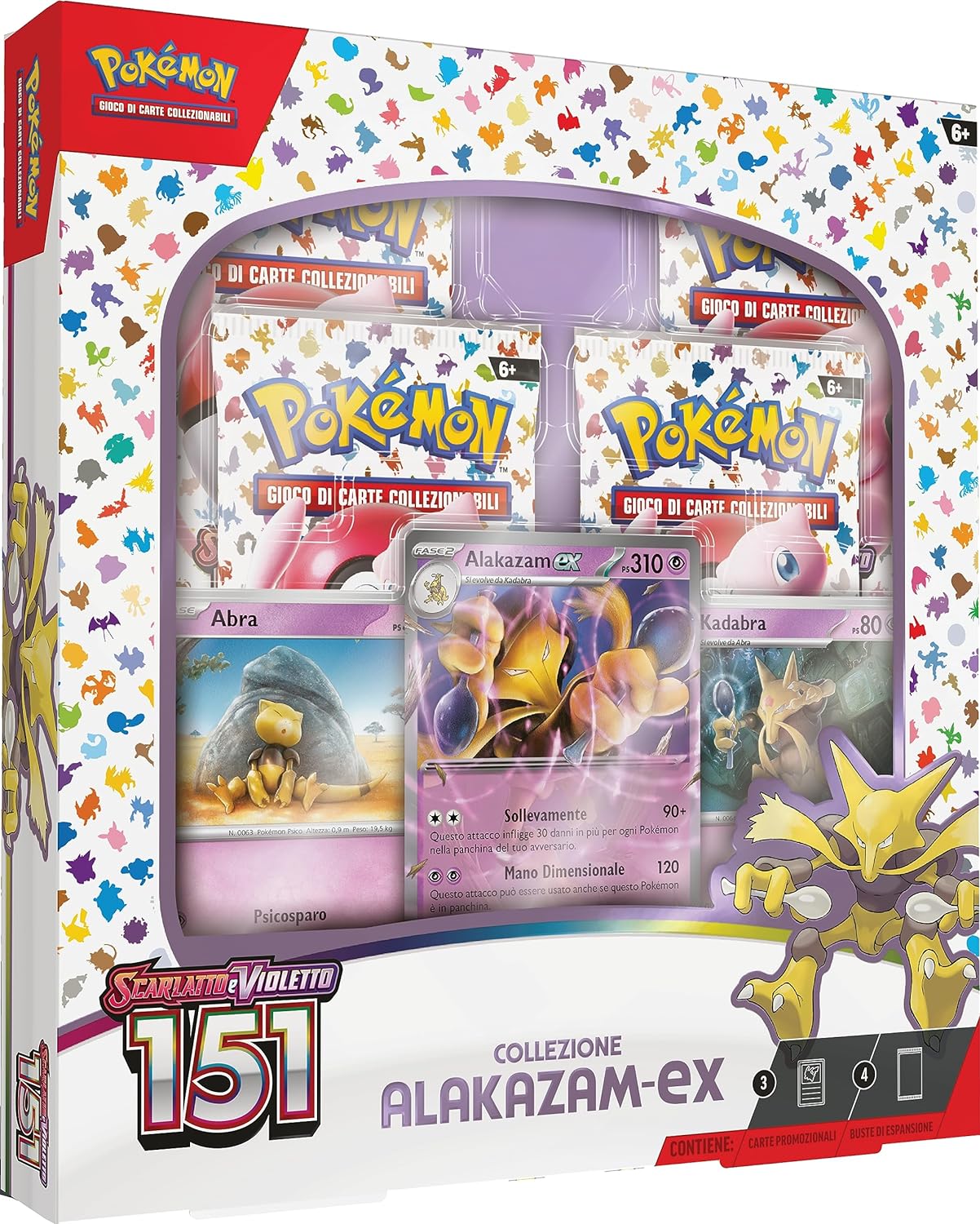 Scarlet and Violet 151 Alakazam Collection ex (IT) 