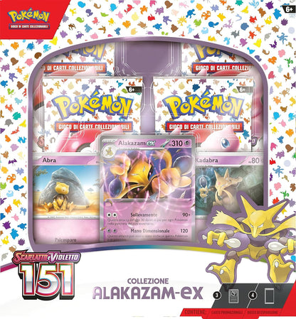 Scarlet and Violet 151 Alakazam Collection ex (IT) 