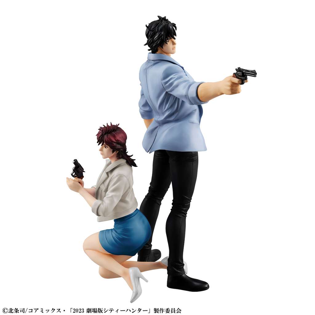 City Hunter Angel Dust Ryo + Kaori Gem Statue