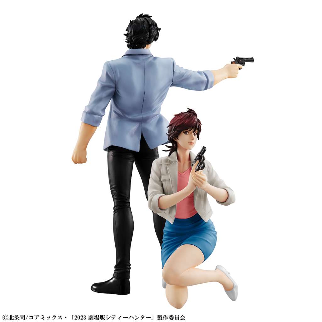 City Hunter Angel Dust Ryo + Kaori Gem Statue