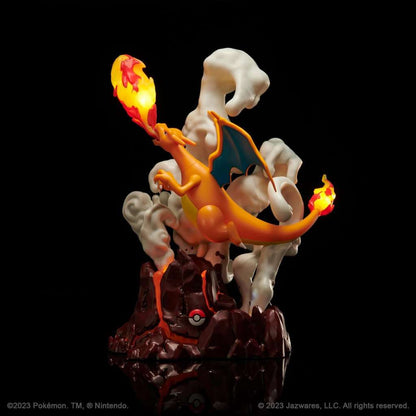 Pokemon Charizard Delxue Statue Collector With Led