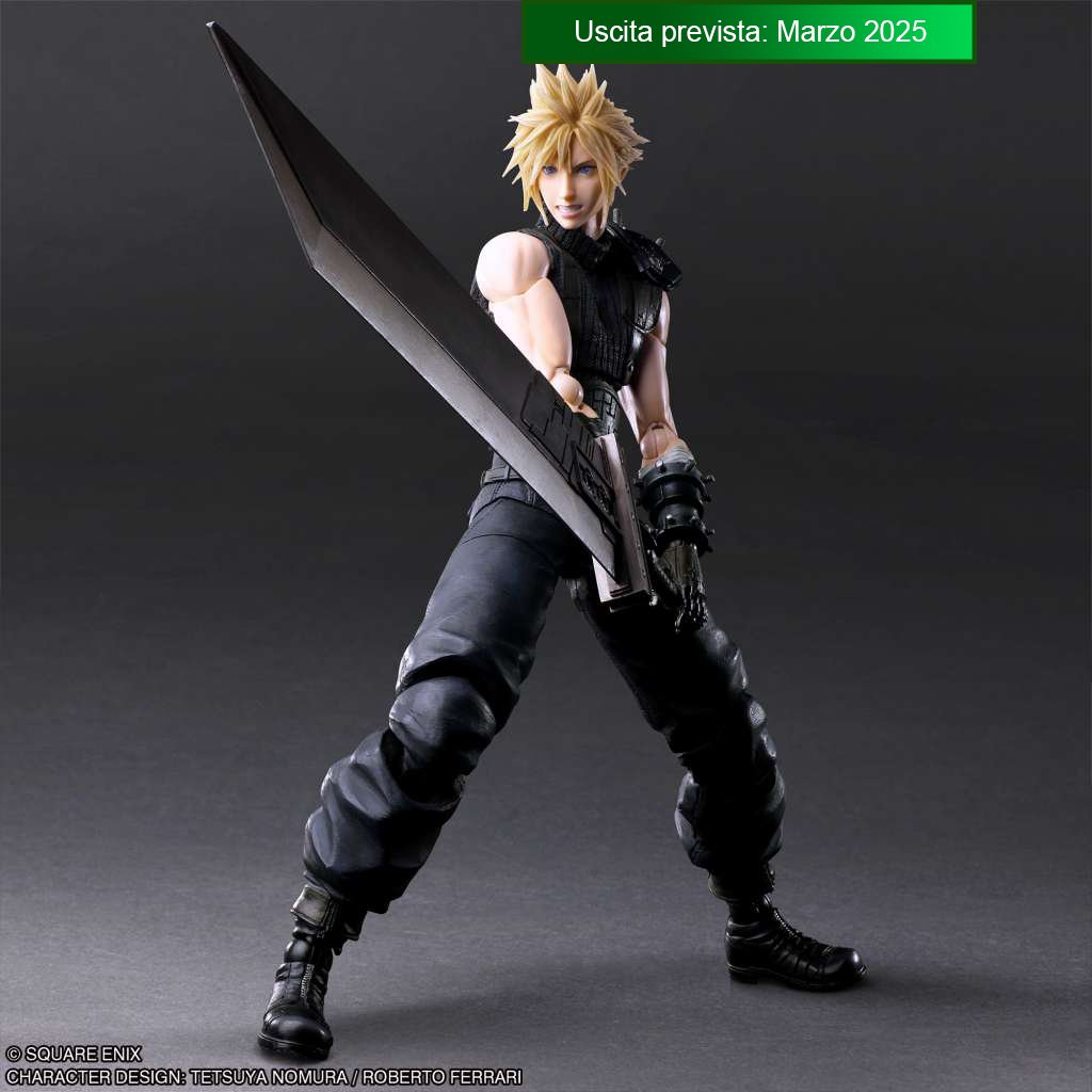 Final Fantasy Ff 7 Rebirth Cloud Strife Pak Af