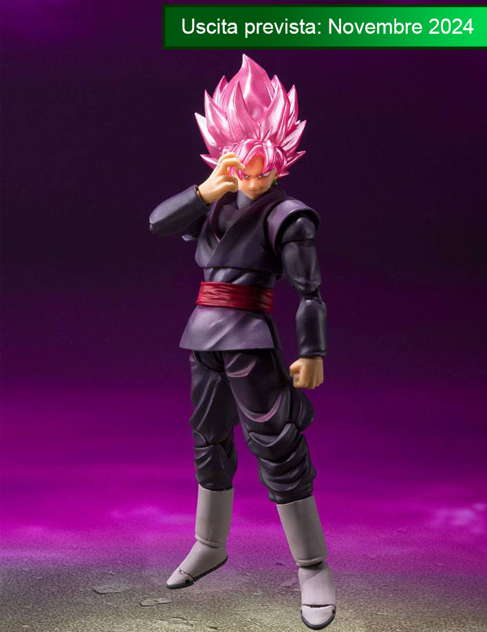 Dragon Ball Super S.H. Figuarts Action Figure Goku Black Super Saiyan Rose 14cm