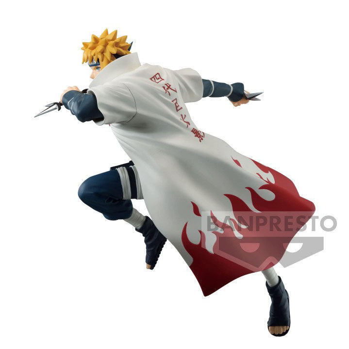 Naruto Shippuden Vibration Stars Namizake Minato figure 18cm