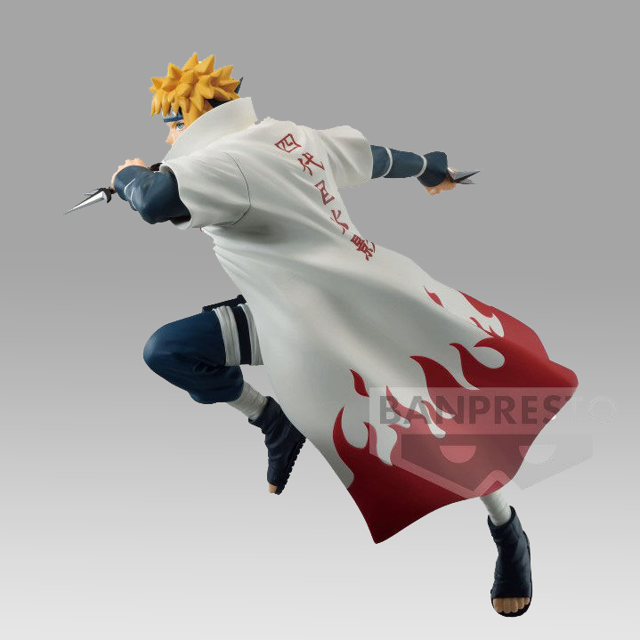 Naruto Shippuden Vibration Stars Namizake Minato figure 18cm