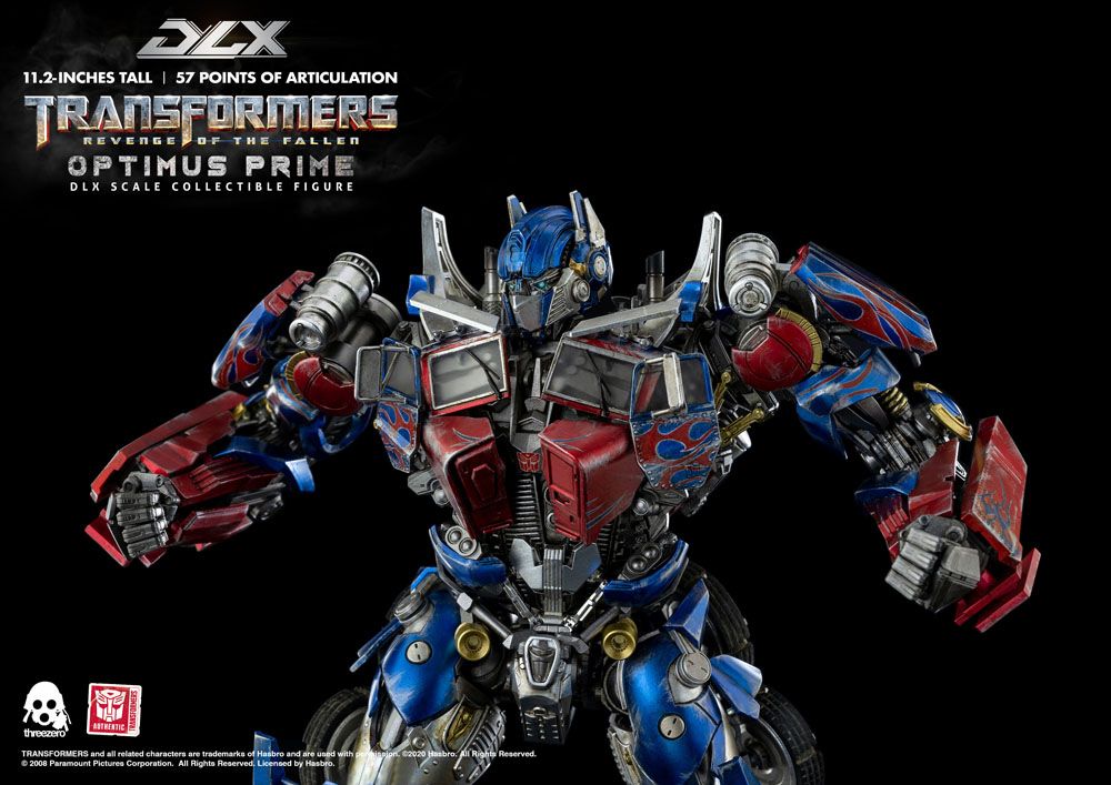 Transformers: Revenge of the Fallen DLX Action Figure 1/6 Optimus Prime 28 cm