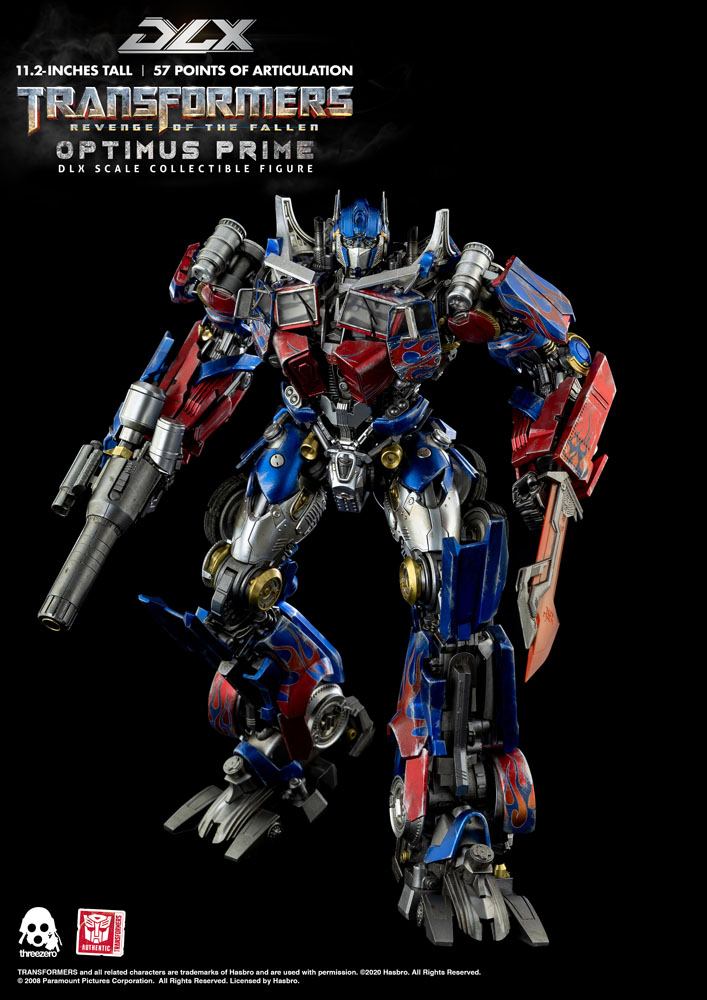 Transformers: Revenge of the Fallen DLX Action Figure 1/6 Optimus Prime 28 cm