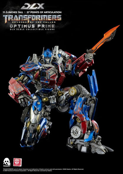 Transformers: Revenge of the Fallen DLX Action Figure 1/6 Optimus Prime 28 cm