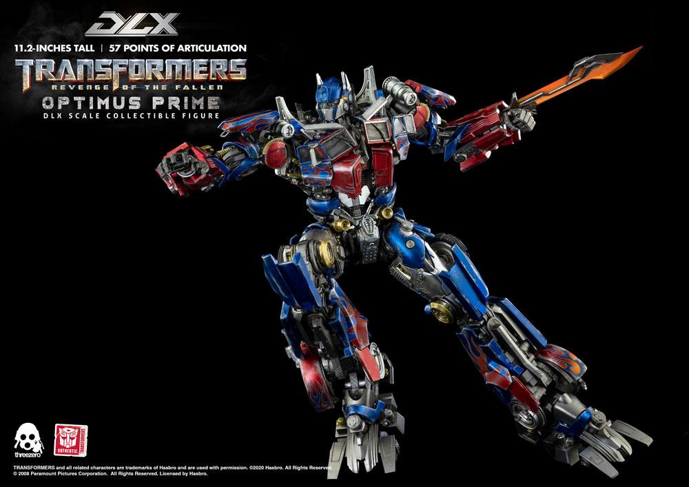 Transformers: Revenge of the Fallen DLX Action Figure 1/6 Optimus Prime 28 cm