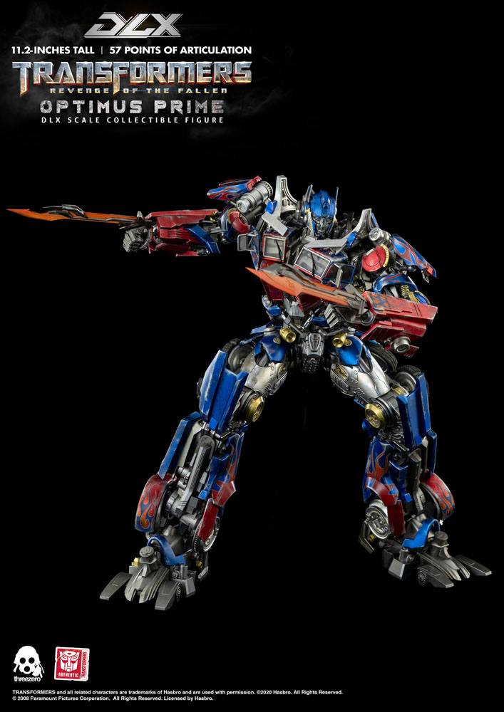 Transformers: Revenge of the Fallen DLX Action Figure 1/6 Optimus Prime 28 cm