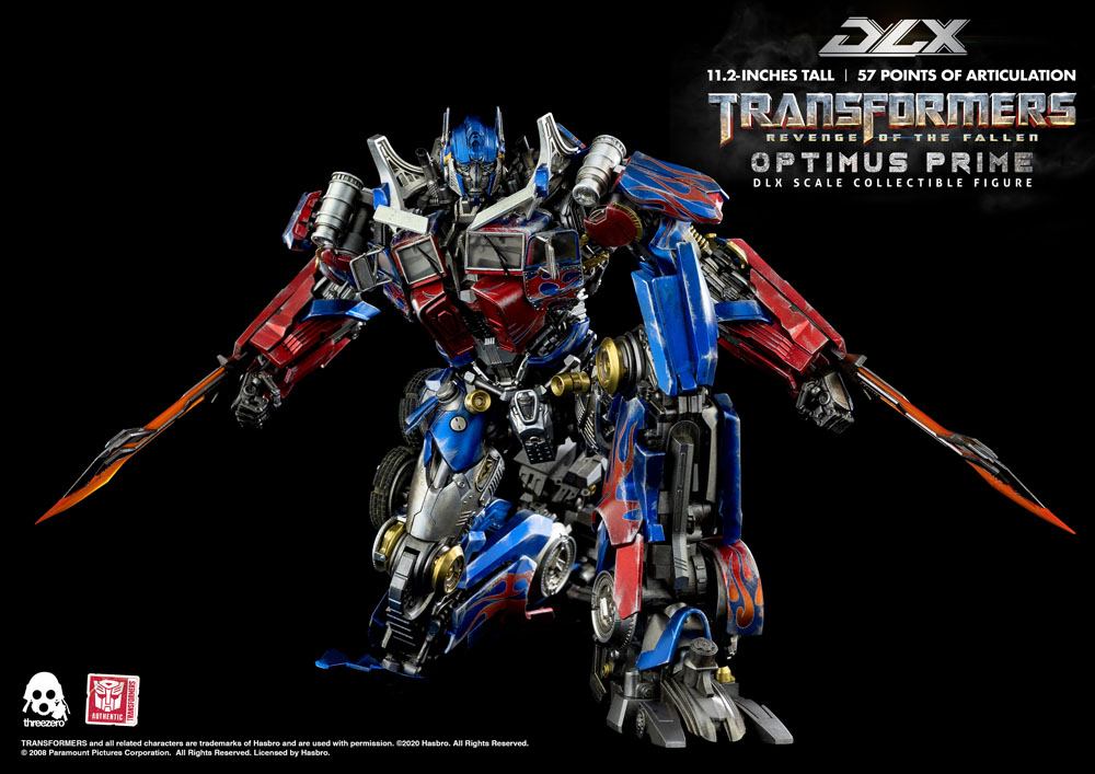 Transformers: Revenge of the Fallen DLX Action Figure 1/6 Optimus Prime 28 cm