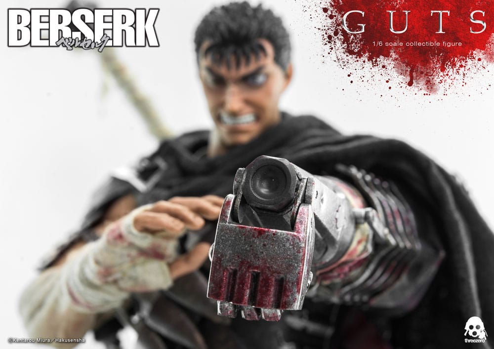 Berserk Action Figure 1/6 Guts (Black Swordsman) 32 cm