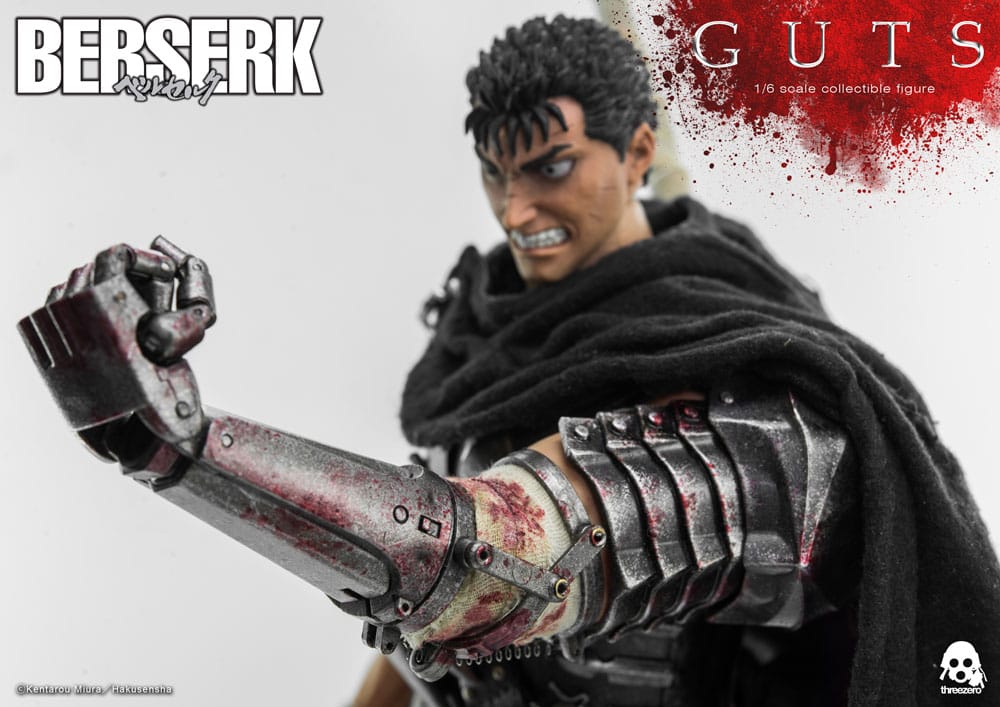 Berserk Action Figure 1/6 Guts (Black Swordsman) 32 cm