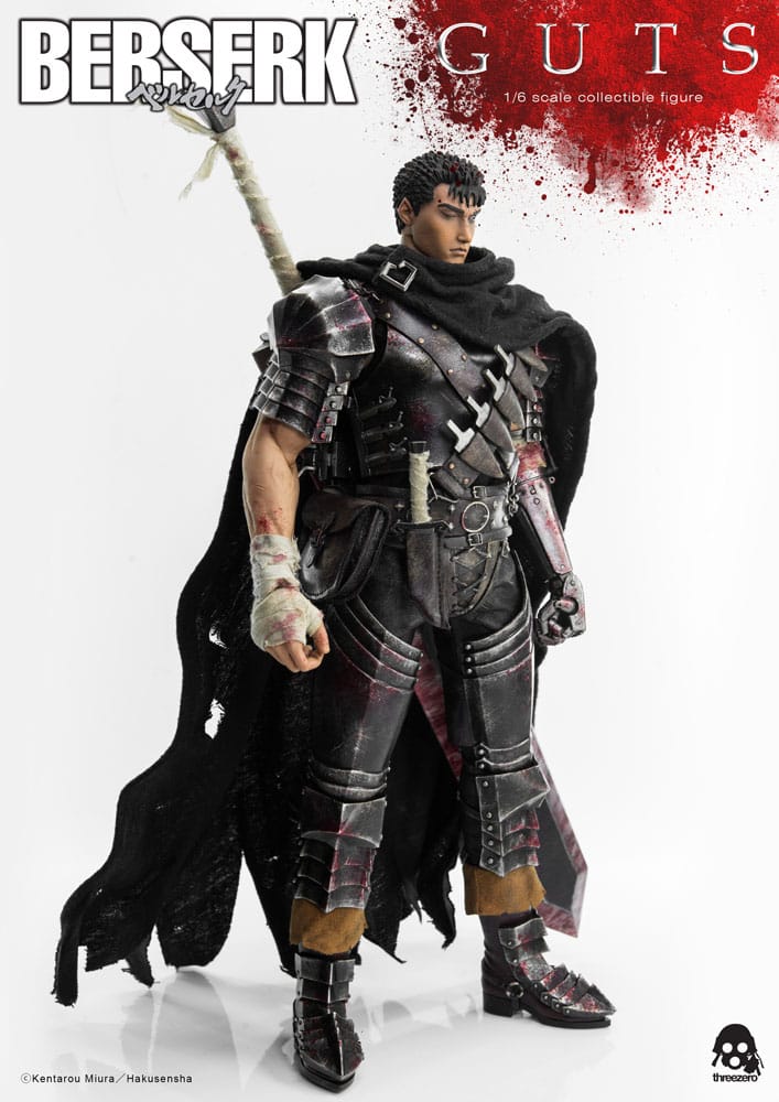 Berserk Action Figure 1/6 Guts (Black Swordsman) 32 cm