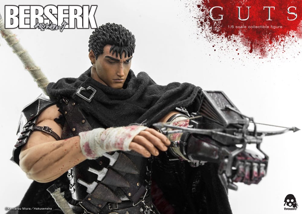 Berserk Action Figure 1/6 Guts (Black Swordsman) 32 cm