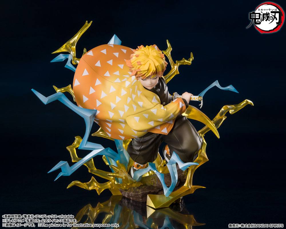 Demon Slayer FiguartsZERO PVC Statue Zenitsu Agatsuma Thunderclap and Flash 15 cm