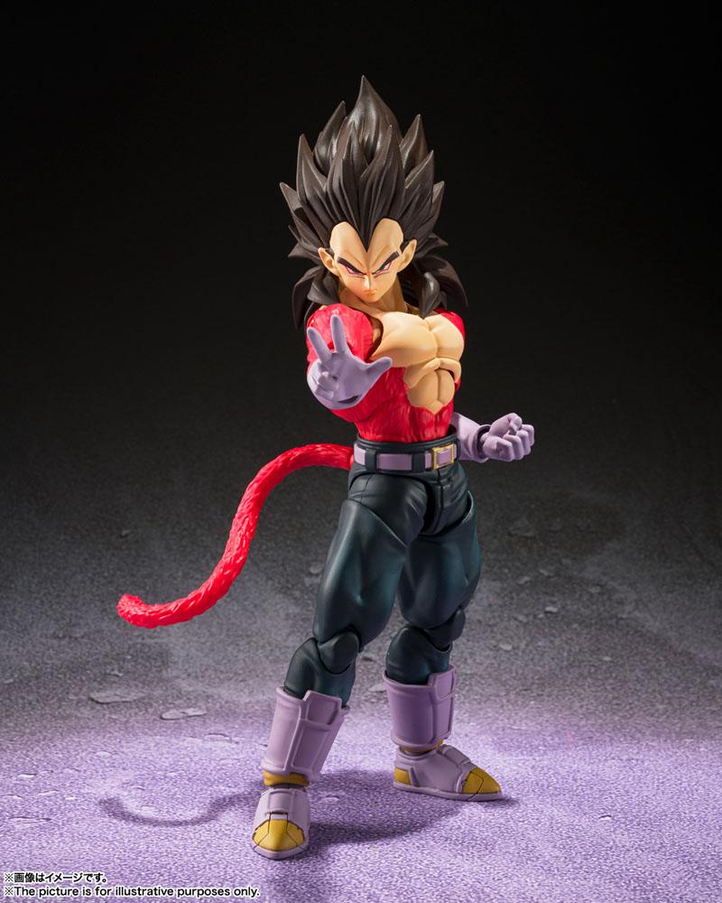 Dragon Ball GT SH Figuarts Action Figure Super Saiyan 4 Vegeta 13 cm