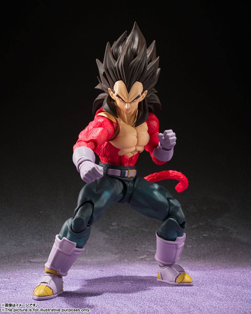 Dragon Ball GT SH Figuarts Action Figure Super Saiyan 4 Vegeta 13 cm