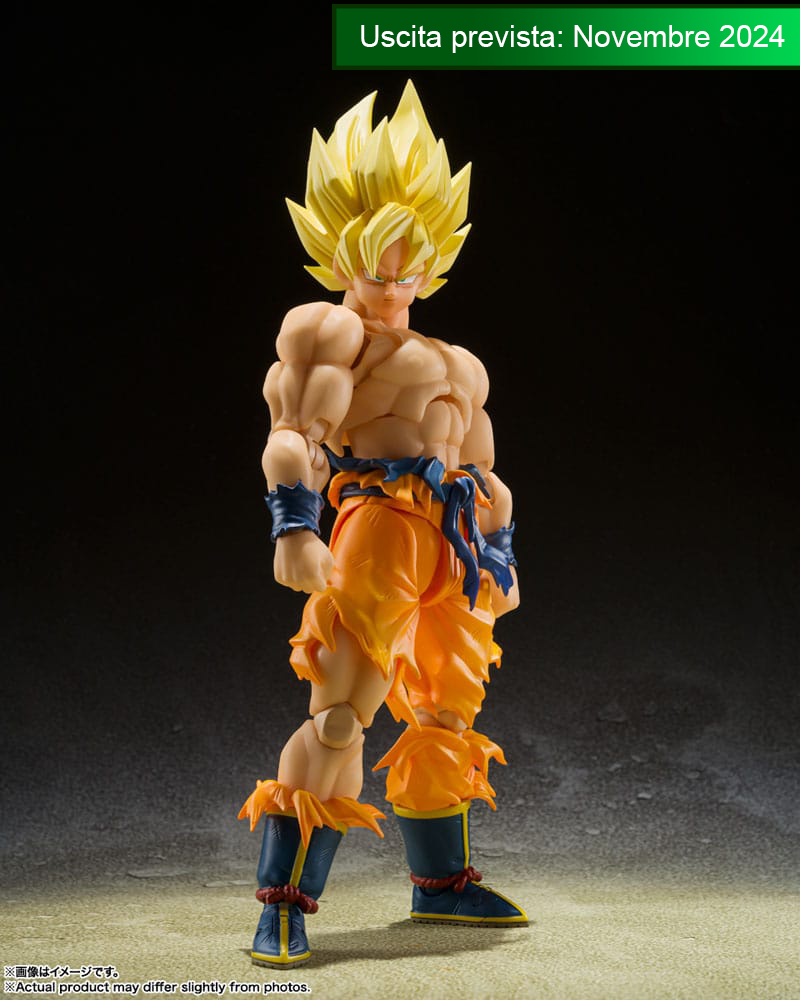 Dragon Ball Z S.H. Figuarts Action Figure Super Saiyan Son Goku - Legendary Super Saiyan - 14 cm