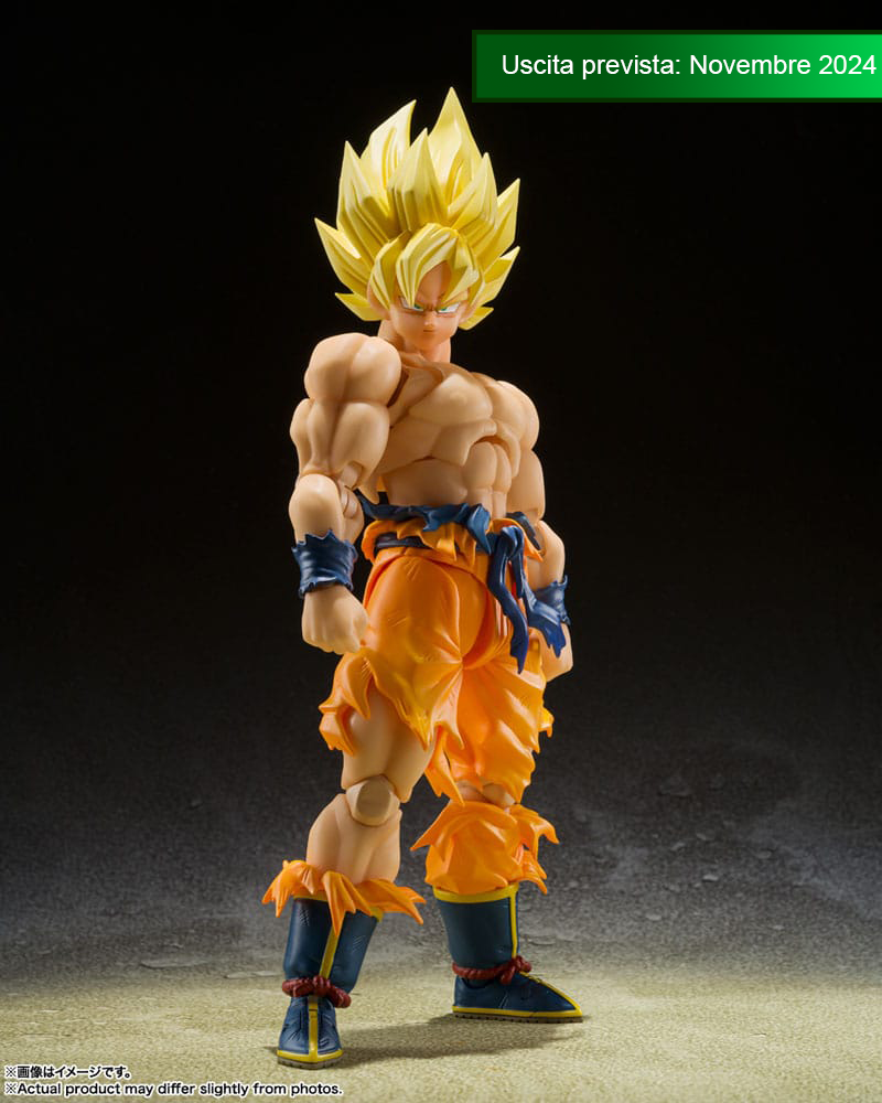 Dragon Ball Z S.H. Figuarts Action Figure Super Saiyan Son Goku - Legendary Super Saiyan - 14 cm