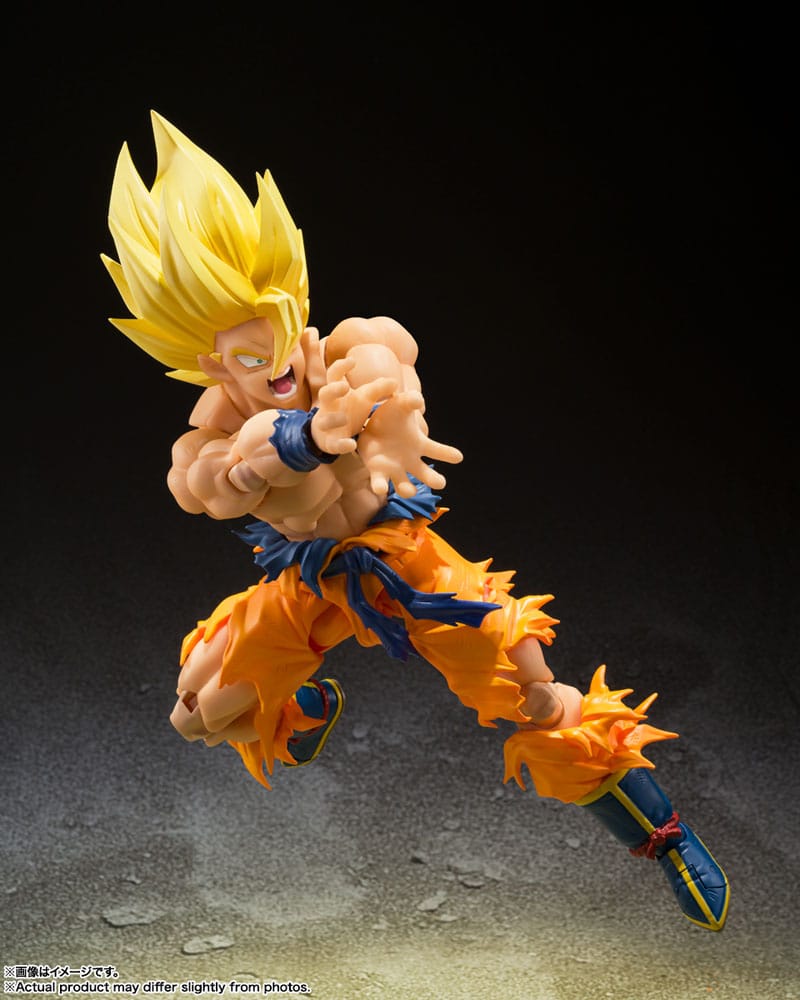 Dragon Ball Z S.H. Figuarts Action Figure Super Saiyan Son Goku - Legendary Super Saiyan - 14 cm