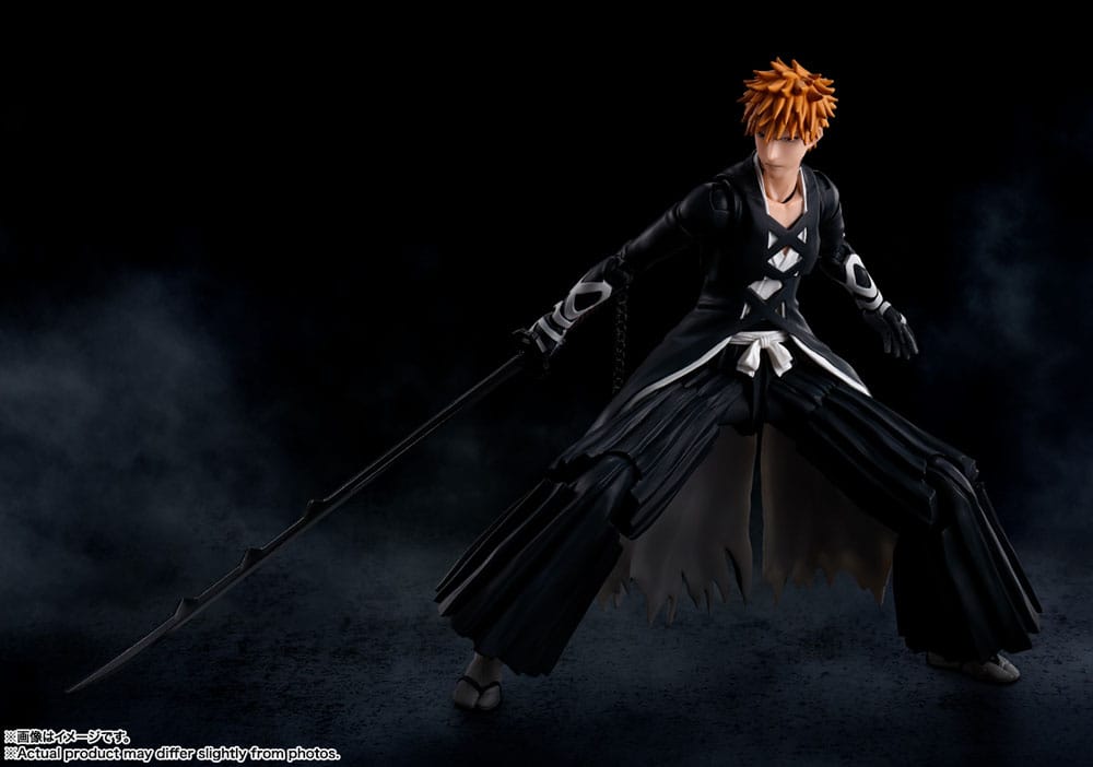 Bleach: Thousand-Year Blood War SH Figuarts Action Figure Ichigo Kurosaki (Bankai Tensa Zangetsu) 16 cm