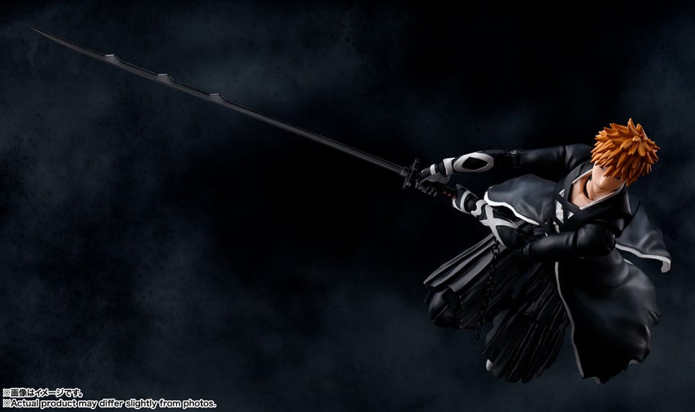 Bleach: Thousand-Year Blood War SH Figuarts Action Figure Ichigo Kurosaki (Bankai Tensa Zangetsu) 16 cm