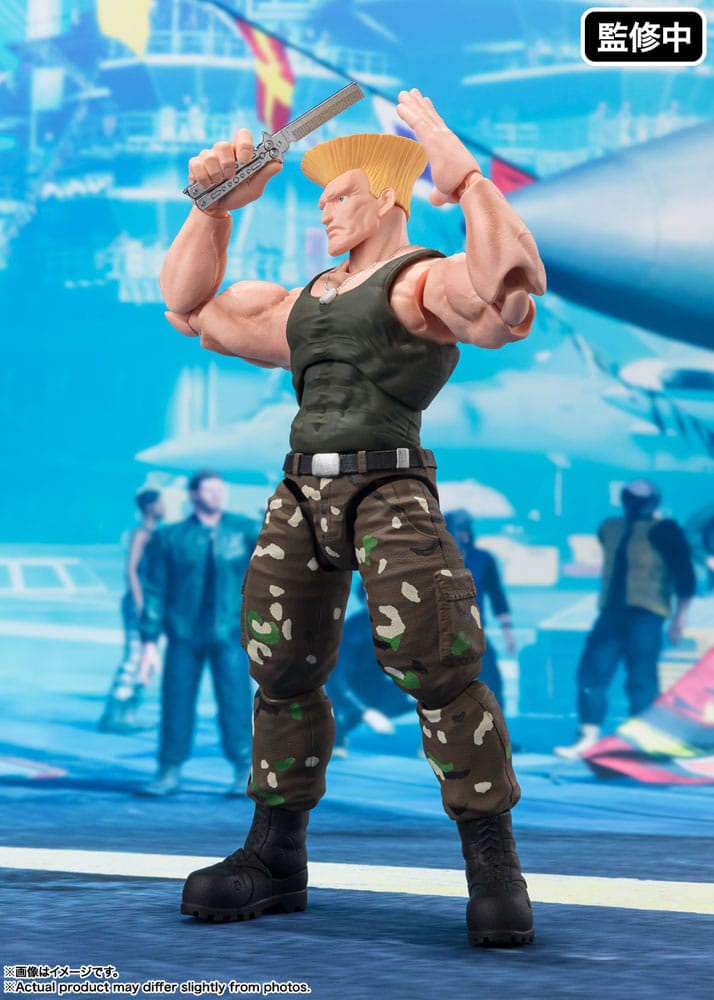 Street Fighter SH Figuarts Action Figure Guile -Outfit 2- 16 cm