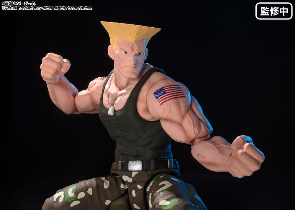 Street Fighter SH Figuarts Action Figure Guile -Outfit 2- 16 cm