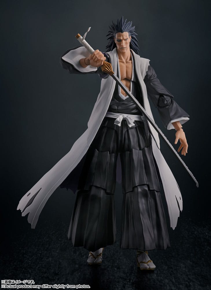 Bleach: Thousand-Year Blood War SH Figuarts Action Figure Kenpachi Zaraki 17 cm