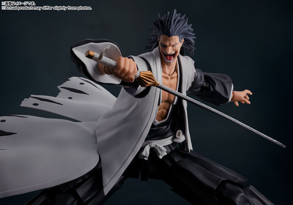 Bleach: Thousand-Year Blood War SH Figuarts Action Figure Kenpachi Zaraki 17 cm