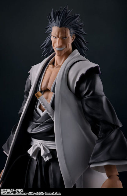 Bleach: Thousand-Year Blood War SH Figuarts Action Figure Kenpachi Zaraki 17 cm