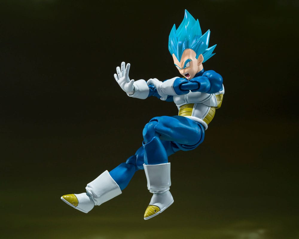 Dragon Ball Super S.H. Figuarts Action Figure Super Saiyan God Super Saiyan Vegeta -Unwavering Saiyan Pride- 14 cm