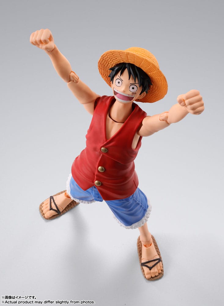 One Piece SH Figuarts Action Figure Monkey D. Luffy Romance Dawn 15 cm