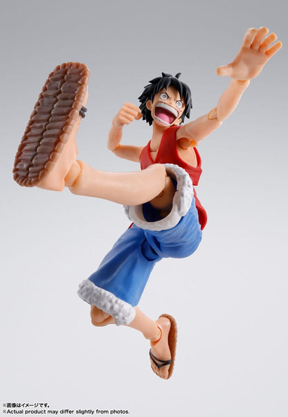 One Piece S.H. Figuarts Action Figure Monkey D. Luffy Romance Dawn 15 cm