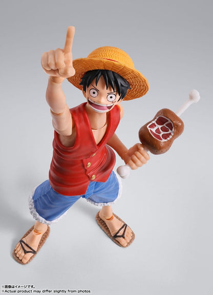 One Piece S.H. Figuarts Action Figure Monkey D. Luffy Romance Dawn 15 cm