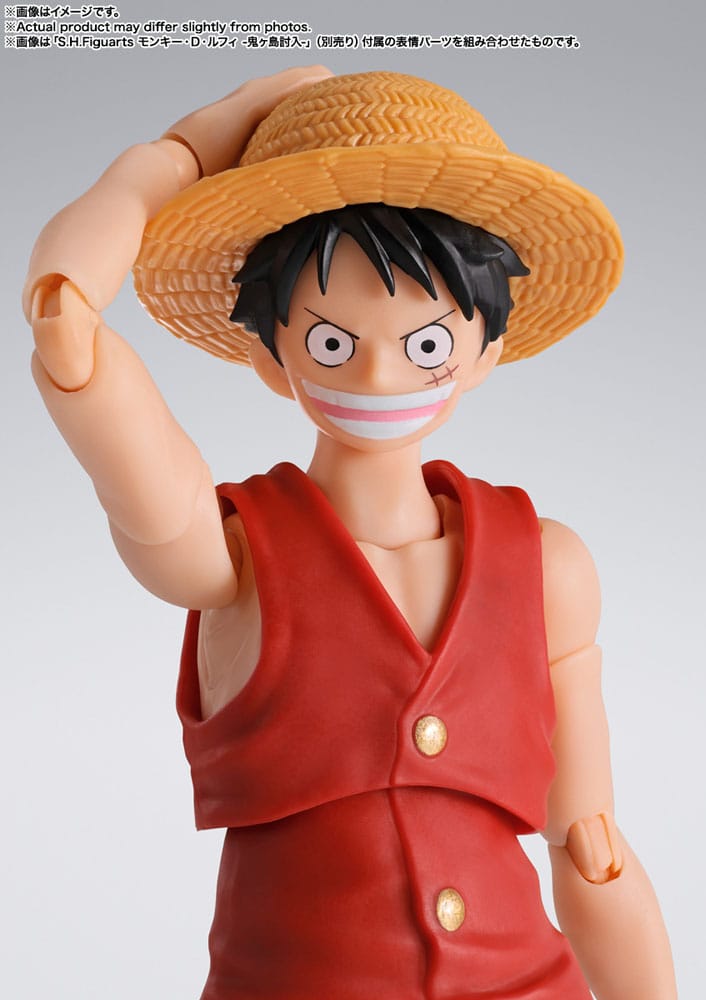 One Piece S.H. Figuarts Action Figure Monkey D. Luffy Romance Dawn 15 cm