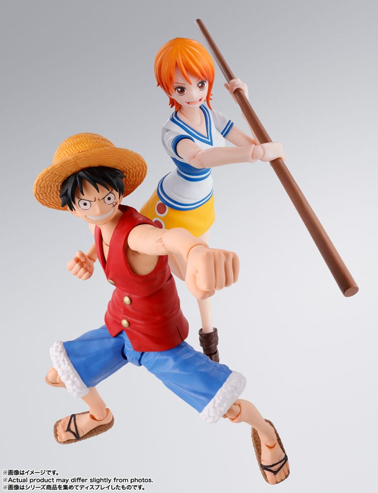 One Piece S.H. Figuarts Action Figure Monkey D. Luffy Romance Dawn 15 cm