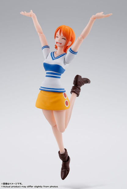 One Piece S.H. Figuarts Action Figure Nami Romance Dawn 14 cm