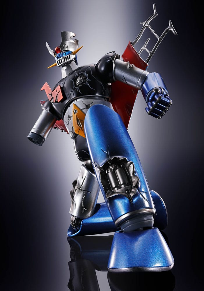 Great Mazinger Soul of Chogokin Diecast Action Figure GX-105D Great Mazinger Z Kakumei Shinka Damage Ver. 17 cm