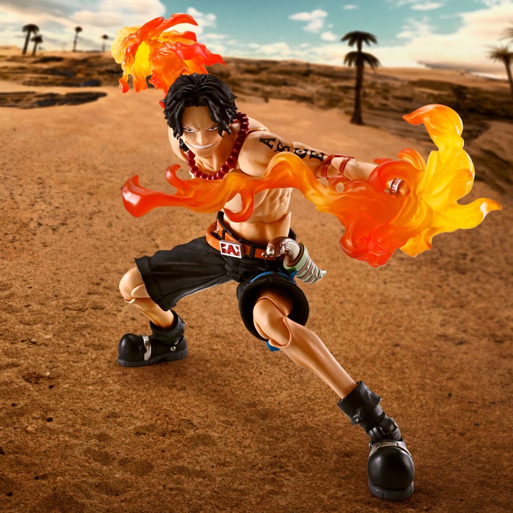 One Piece S.H. Figuarts Action Figure Portgas D Ace -Fire Fist- 15 cm