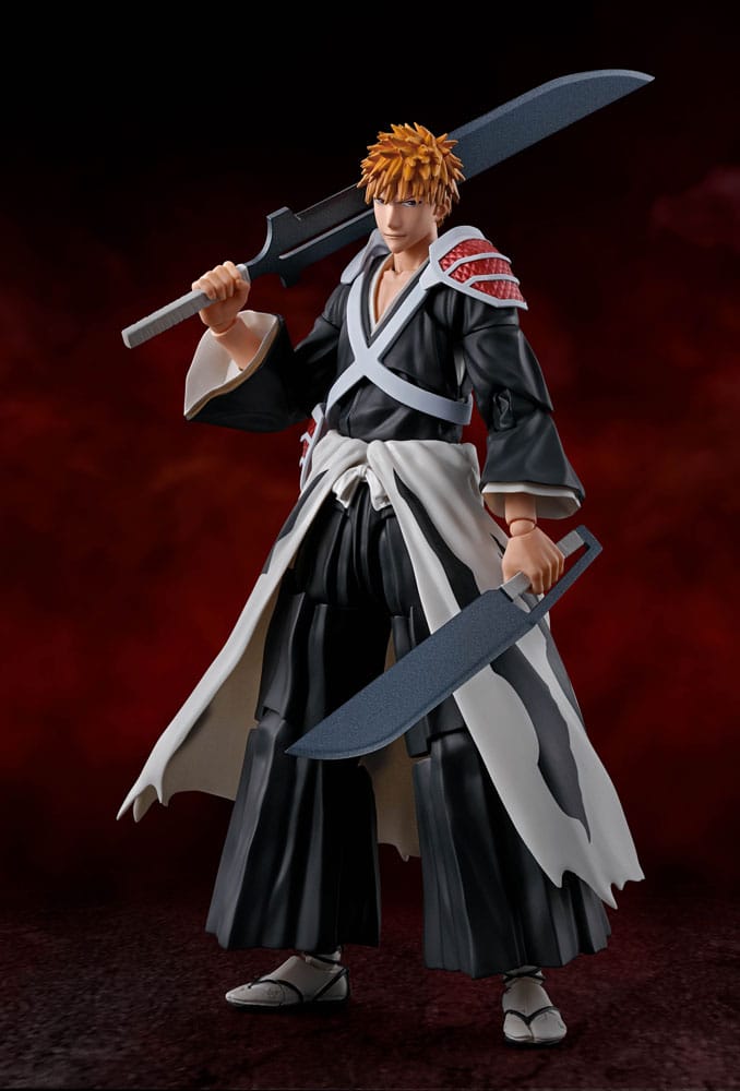 Bleach: Thousand-Year Blood War SH Figuarts Action Figure Ichigo Kurosaki Dual Zangetsu 16 cm