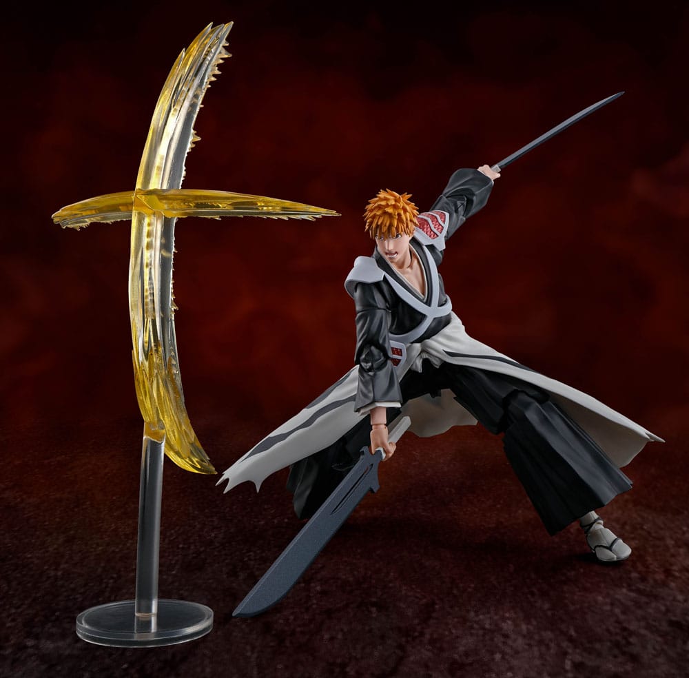 Bleach: Thousand-Year Blood War SH Figuarts Action Figure Ichigo Kurosaki Dual Zangetsu 16 cm