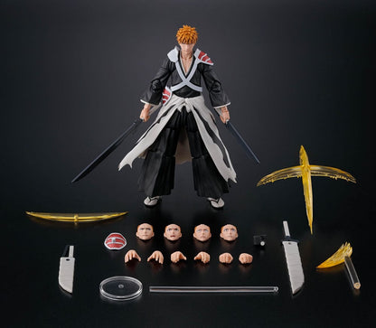 Bleach: Thousand-Year Blood War SH Figuarts Action Figure Ichigo Kurosaki Dual Zangetsu 16 cm