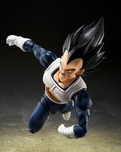 Dragon Ball SH Figuarts Action Figure Vegeta Old Battle Clothes 14 cm