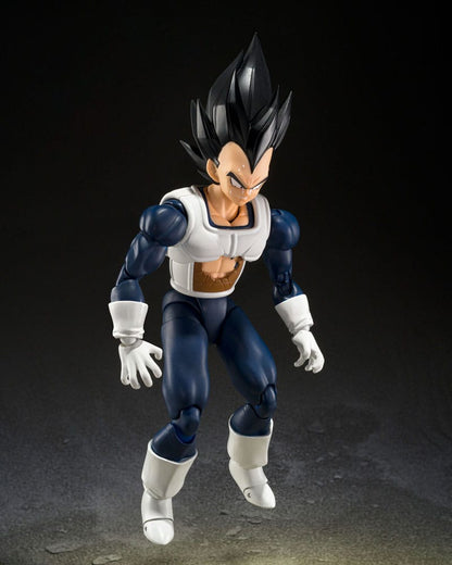 Dragon Ball SH Figuarts Action Figure Vegeta Old Battle Clothes 14 cm