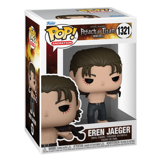 Attack on Titan POP! Animation Vinyl Figure Eren Jeager 9 cm