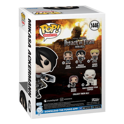 Attack on Titan POP! Animation Vinyl Figure Mikasa Ackerman 9 cm